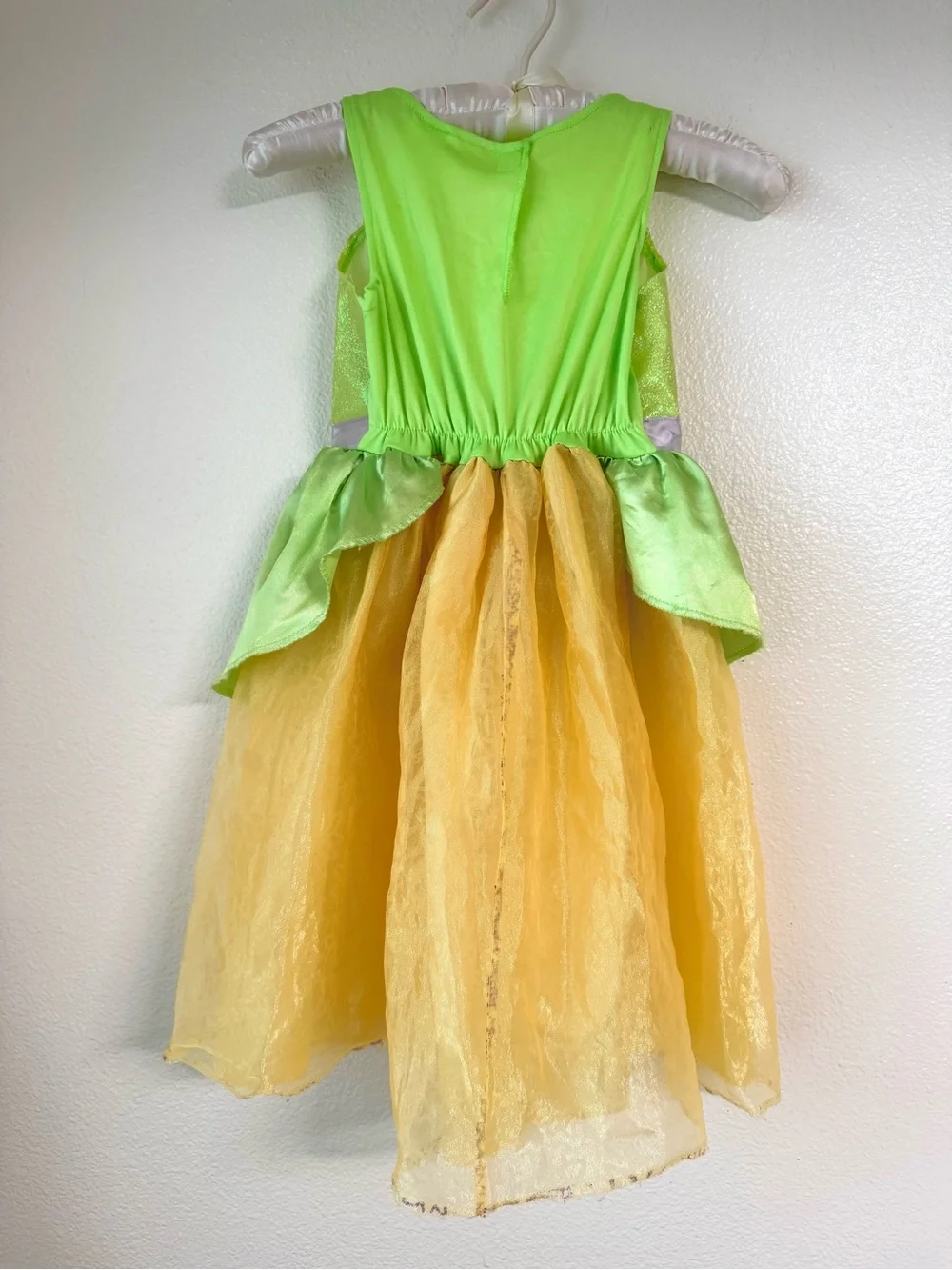 Disney Princess Tiana Costume Dress Girls Size 4-6X Princess and The Frog